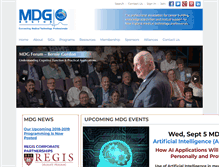 Tablet Screenshot of mdgboston.org